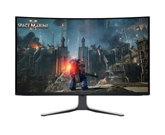 Cumpara 32" Monitor Gaming DELL AW3225QF, QD OLED 3840x2160 4K UHD, Negru | Alb in Moldova