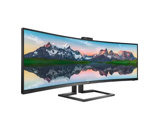 Cumpara 48,8" Monitor Philips 499P9H, VA 5120x1440 DQHD, Negru in Moldova