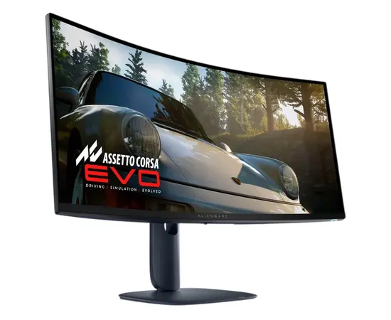 Cumpara 34" Monitor Gaming DELL AW3425DW, QD OLED 3440x1440 WQHD, Interstellar Indigo in Moldova