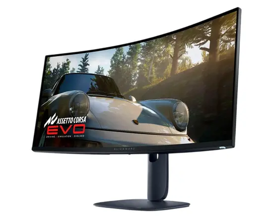 Cumpara 34" Monitor Gaming DELL AW3425DW, QD OLED 3440x1440 WQHD, Interstellar Indigo in Moldova