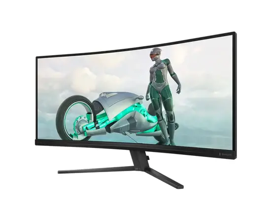 Cumpara 34" Monitor Gaming Philips 34M2C3500L, VA 3440x1440 WQHD, Negru in Moldova