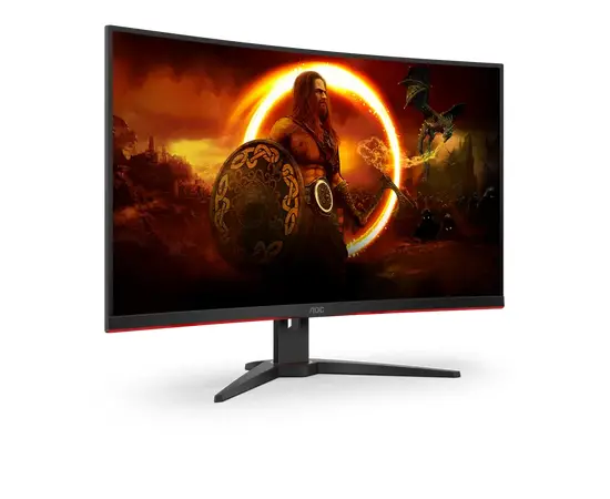 Cumpara 31,5" Monitor Gaming AOC C32G2ZE/BK, VA 1920x1080 FHD, Negru | Roșu in Moldova