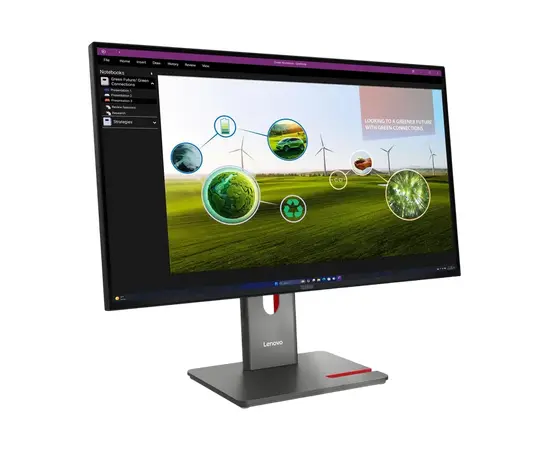 Cumpara 27" Monitor Lenovo ThinkVision P27q-40, IPS 2560x1440 WQHD, Eclipse Black in Moldova