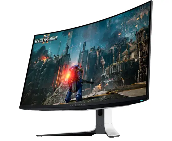 Cumpara 32" Monitor Gaming DELL AW3225QF, QD OLED 3840x2160 4K UHD, Negru | Alb in Moldova
