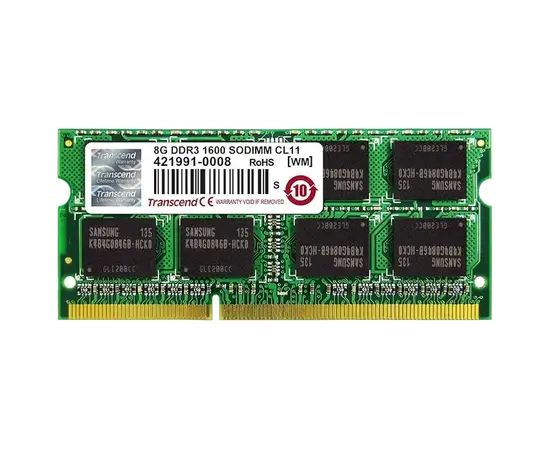 Cumpara Memorie RAM Transcend, DDR3 SDRAM SO-DIMM, 1600 MHz, 8GB, TS1GSK64V6H in Moldova