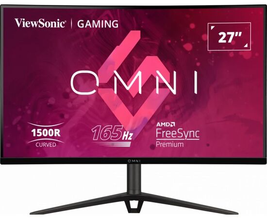 Cumpara 27" Monitor Gaming ViewSonic VX2718-2KPC-MHDJ, VA 2560x1440 WQHD, Negru in Moldova
