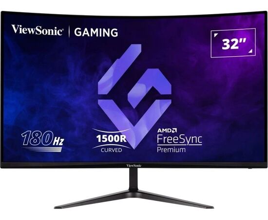 Cumpara 31,5" Monitor Gaming ViewSonic VX3218-PC-MHD, VA 1920x1080 FHD, Negru in Moldova