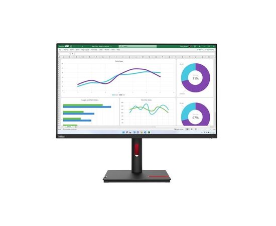 Cumpara 31,5" Monitor Lenovo ThinkVision T32h-30, IPS 2560x1440 WQHD, Negru in Moldova