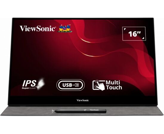 Cumpara 15,6" Monitor portabil ViewSonic TD1655, IPS 1920x1080 FHD, Negru in Moldova