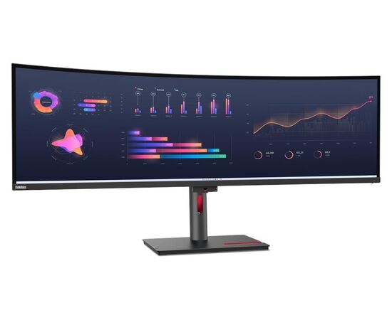 Cumpara 49" Monitor Lenovo ThinkVision P49w-30, IPS 5120x1440 DQHD, Negru in Moldova