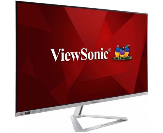 Cumpara 31,5" Monitor ViewSonic VX3276-2K-MHD-2, IPS 2560x1440 WQHD, Argintiu | Negru in Moldova