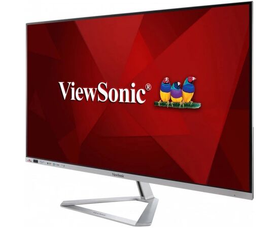Cumpara 31,5" Monitor ViewSonic VX3276-2K-MHD-2, IPS 2560x1440 WQHD, Argintiu | Negru in Moldova