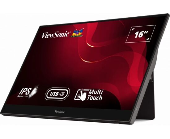 Cumpara 15,6" Monitor portabil ViewSonic TD1655, IPS 1920x1080 FHD, Negru in Moldova