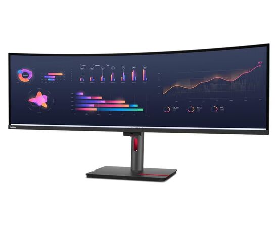 Cumpara 49" Monitor Lenovo ThinkVision P49w-30, IPS 5120x1440 DQHD, Negru in Moldova