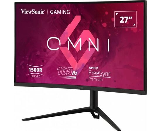 Cumpara 27" Monitor Gaming ViewSonic VX2718-2KPC-MHDJ, VA 2560x1440 WQHD, Negru in Moldova