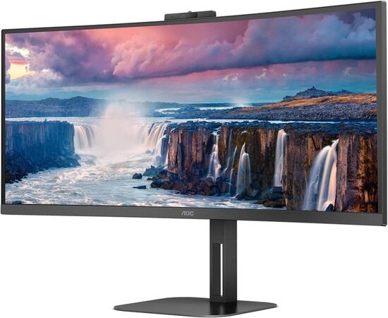 Cumpara 34" Monitor AOC CU34V5CW/BK, VA 3440x1440 WQHD, Negru in Moldova