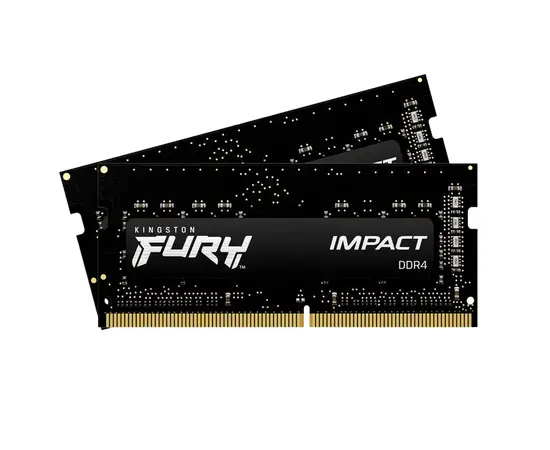 Cumpara Memorie RAM Kingston FURY Impact, DDR4 SDRAM SO-DIMM, 3200 MHz, 16GB (2x8GB), KF432S20IBK2/16 in Moldova