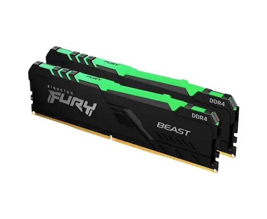 Cumpara Memorie RAM Kingston FURY Beast, DDR4 SDRAM, 3600 MHz, 16GB (2x8GB), KF436C17BBAK2/16 in Moldova
