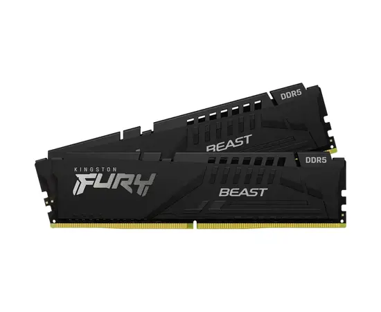 Cumpara Memorie RAM Kingston FURY Beast, DDR5 SDRAM, 6400 MHz, 32GB (2x16GB), KF564C32BBEK2-32 in Moldova