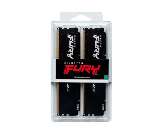 Cumpara Memorie RAM Kingston FURY Beast, DDR5 SDRAM, 6000 MHz, 16GB (2x8GB), KF560C36BBEK2-16 in Moldova