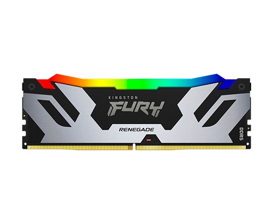 Cumpara Memorie RAM Kingston FURY Renegade Silver RGB, DDR5 SDRAM CUDIMM, 8400 MHz, 24GB, KF584CU40RSA-24 in Moldova