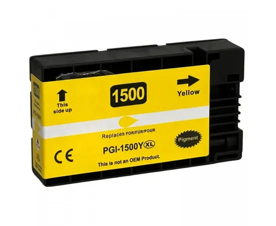 Cumpara Cartuș cu cerneală Canon PGI-1500XLY Yellow Pigment 9195B001, compatibil in Moldova