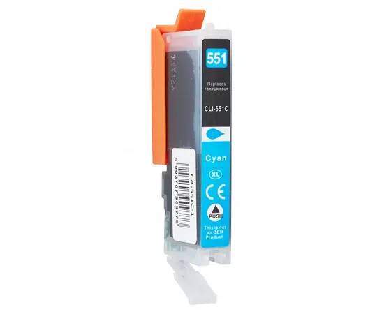 Cumpara Cartuș cu cerneală Canon CLI-551C Cyan iP7250 / MG5450, compatibil in Moldova