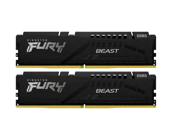 Cumpara Memorie RAM Kingston FURY Beast, DDR5 SDRAM, 6000 MHz, 16GB (2x8GB), KF560C30BBEK2-16 in Moldova
