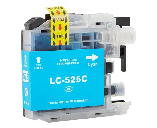Cumpara Cartuș cu cerneală Brother LC-525XLC Cyan, compatibil in Moldova