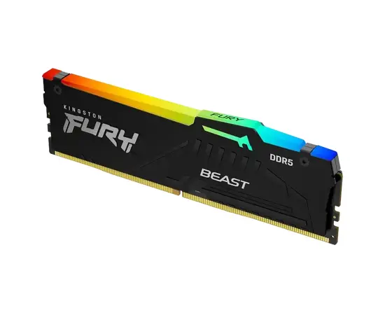Cumpara Memorie RAM Kingston FURY Beast RGB, DDR5 SDRAM, 6000 MHz, 16GB (2x8GB), KF560C30BBEAK2-16 in Moldova