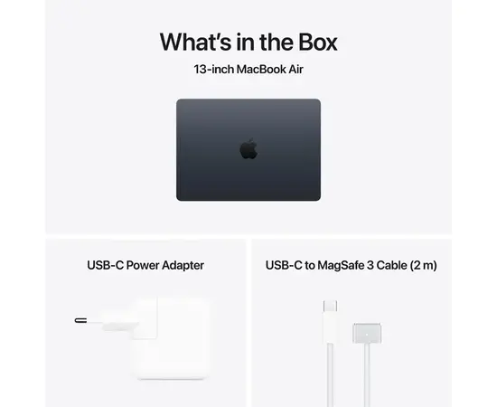 Cumpara Laptop 13,6" Apple MacBook Air 13.6, Midnight, M5 (10CPU/8GPU), 16GB/512GB, macOS in Moldova