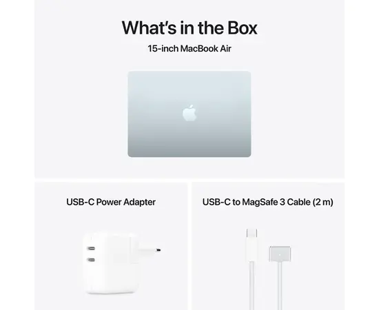 Cumpara Laptop 15,3" Apple MacBook Air 15.3, Sky Blue, M5 (10CPU/10GPU), 16GB/512GB, macOS in Moldova