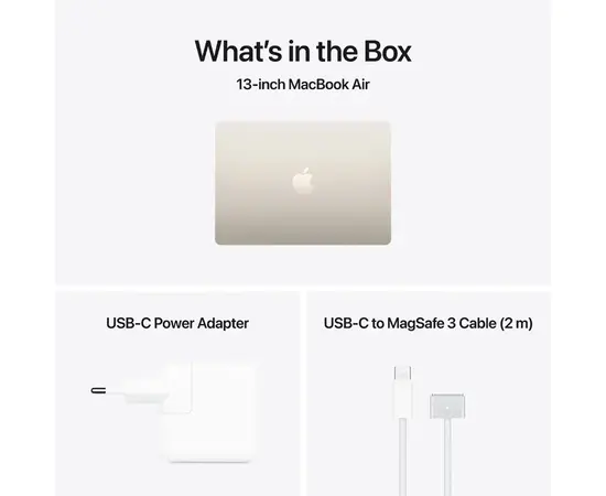 Cumpara Laptop 13,6" Apple MacBook Air 13.6, Starlight, M5 (10CPU/8GPU), 16GB/512GB, macOS in Moldova