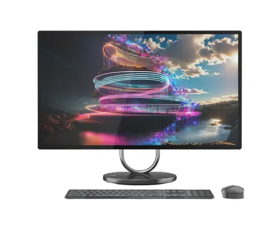 Cumpara Computer All-in-One Lenovo Yoga 32ILL10, 31,5", Intel Core Ultra 7 258V, 32GB/1TB, RTX 4050 6GB, Windows, Storm Grey in Moldova