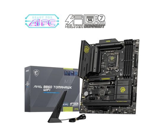 Cumpara Placă de bază MSI MAG B860 TOMAHAWK WIFI, LGA1851, Intel B860, ATX in Moldova