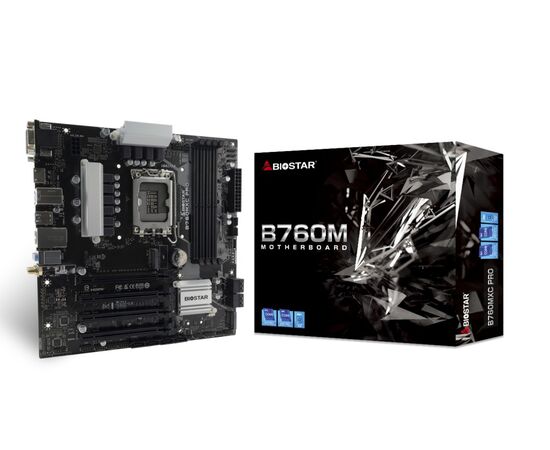 Cumpara Placă de bază Biostar B760MXC PRO, LGA1700, Intel B760, Micro-ATX in Moldova