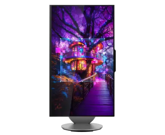 Cumpara Computer All-in-One Lenovo Yoga 27IAH10, 27", Intel Core Ultra 7 255H, 16GB/1TB, Windows, Luna Grey in Moldova