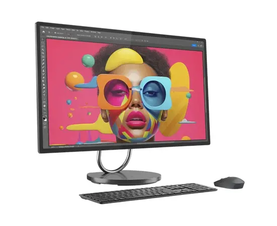 Cumpara Computer All-in-One Lenovo Yoga 32ILL10, 31,5", Intel Core Ultra 7 258V, 32GB/1TB, Windows, Storm Grey in Moldova