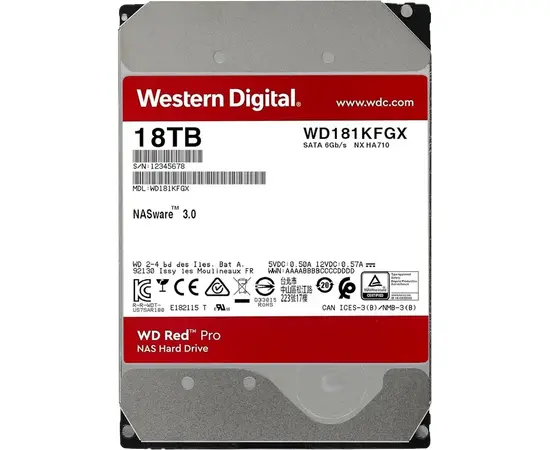 Cumpara Unitate HDD Western Digital WD Red Pro, 3.5", 18 TB  in Moldova