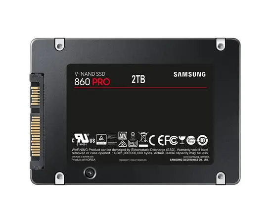 Cumpara Unitate SSD Samsung 860 PRO, 2TB, MZ-76P2T0BW in Moldova
