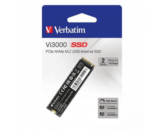 Cumpara Unitate SSD VERBATIM Vi3000, 2TB, VI3000-2TB-49376 in Moldova