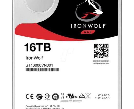 Cumpara Unitate HDD Seagate IronWolf, 3.5", 16 TB  in Moldova