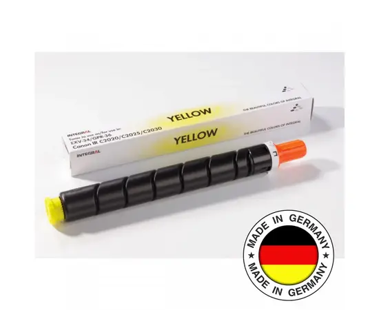 Cumpara Cartuș toner Canon C-EXV34GPR36 IR Advance C2020/C2025/C2030 Yellow 19K Integral, compatibil in Moldova