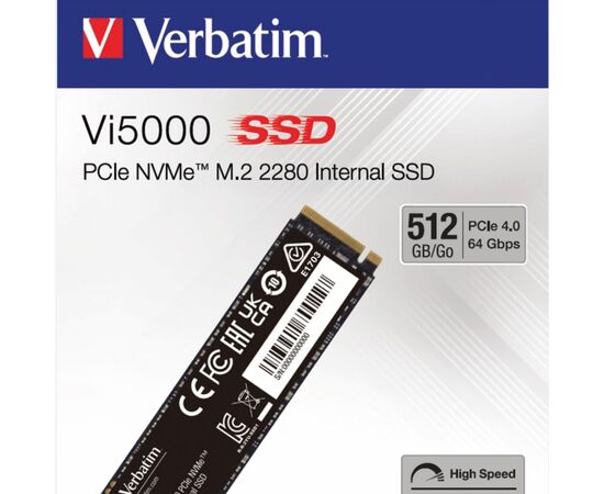 Cumpara Unitate SSD VERBATIM Vi5000, 512GB, VI5000-512-31825 in Moldova