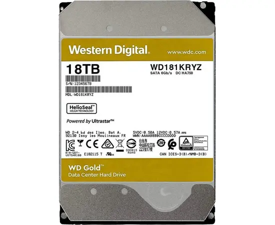 Cumpara Unitate HDD Western Digital WD Gold, 3.5", 18 TB  in Moldova