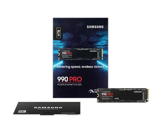 Cumpara Unitate SSD Samsung 990 PRO, 4TB, MZ-V9P4T0BW in Moldova