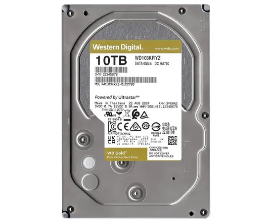 Cumpara Unitate HDD Western Digital WD Gold, 3.5", 10 TB  in Moldova