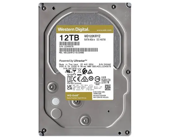 Cumpara Unitate HDD Western Digital WD Gold, 3.5", 12 TB  in Moldova